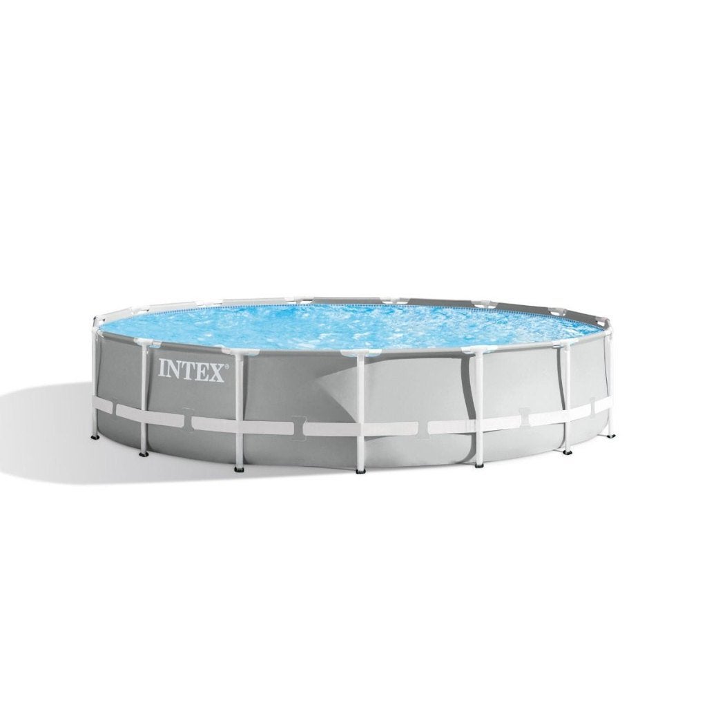 Groot opzetzwembad van Intex!, Tuin en Terras, Ophalen, Zo goed als nieuw, Opzetzwembad