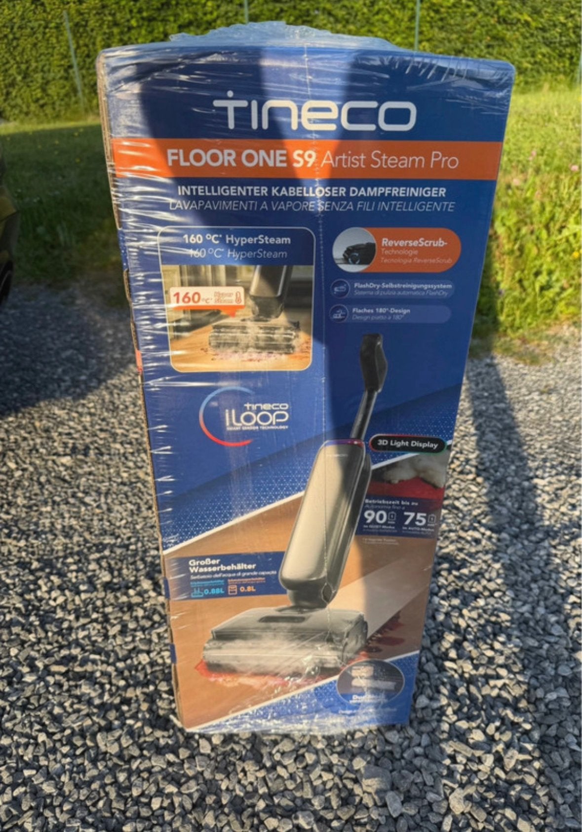 Tineco Floor One S9 Artist steam Pro, Enlèvement