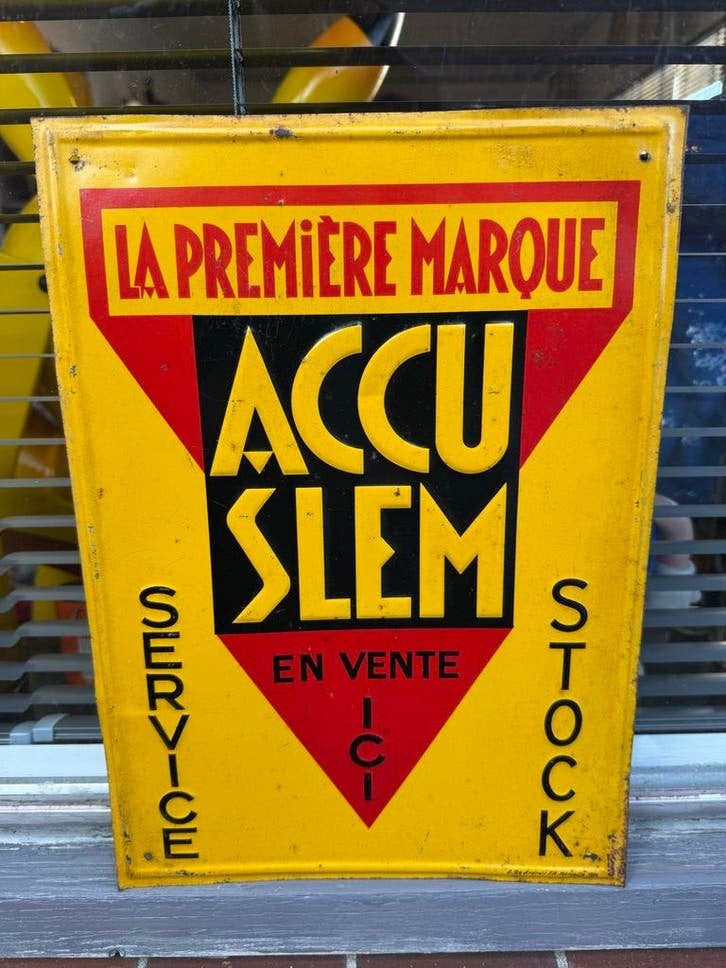 Oude Accuslem Reclamebord, Verzamelen