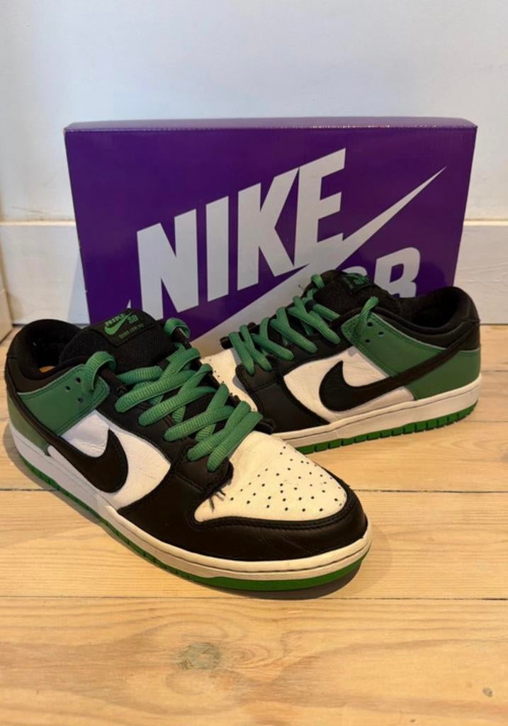 Nike dunk sb low classic green, Kleding | Heren, Schoenen, Ophalen of Verzenden, Zo goed als nieuw