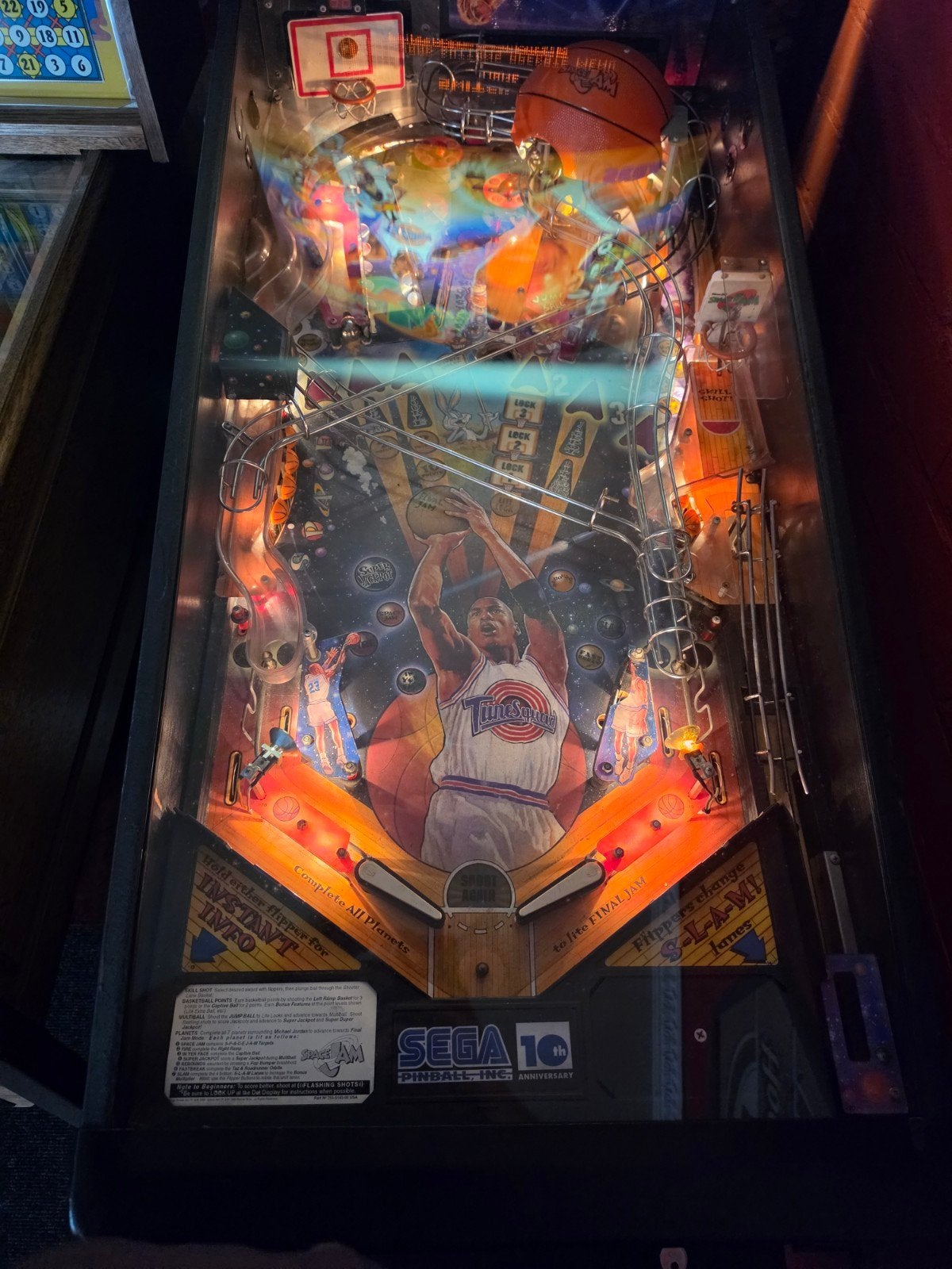 flipperkast Michael jordan, Verzamelen, Automaten | Flipperkasten, Ophalen, Flipperkast