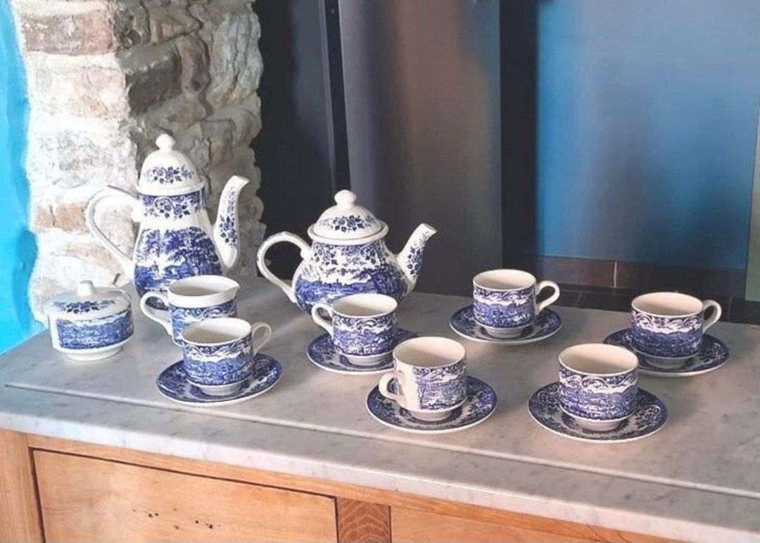 service a thé café anglais ironstone