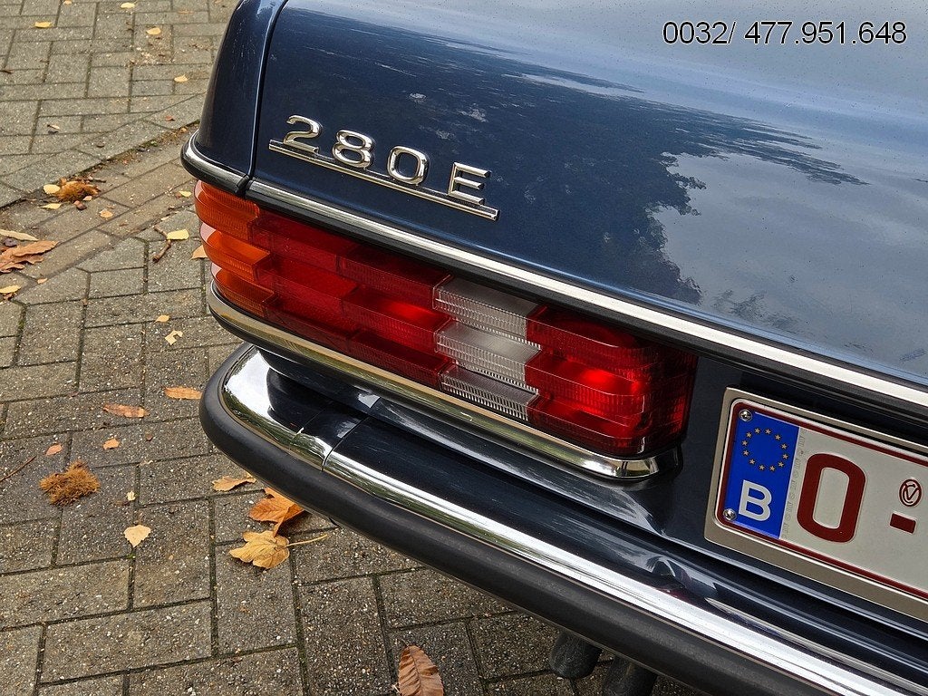 Mercedes 280E (W123) Oldtimer (volledige optie) 100% origine, Auto's, Mercedes-Benz, Particulier, E-Klasse, ABS, Airconditioning