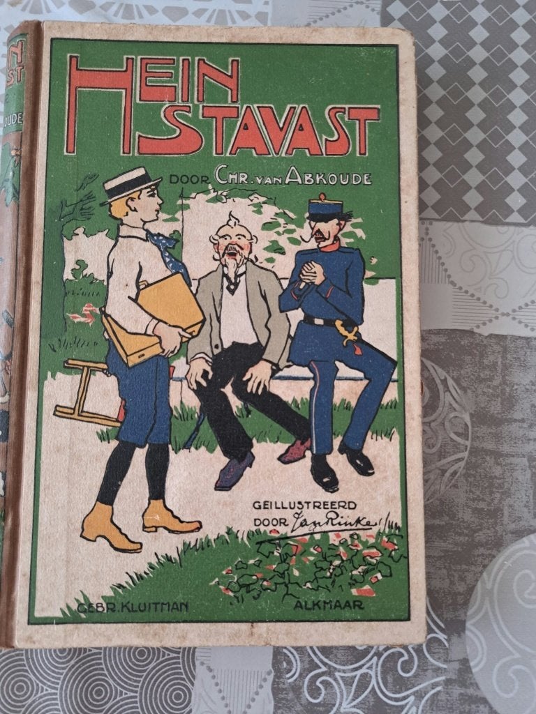 jeuddboek meer dan 100 jaar oud, Boeken, Ophalen of Verzenden, Gelezen