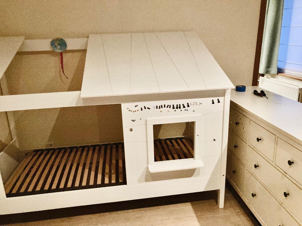 Lit cabine pour enfants, Enfants & Bébés, Sommier à lattes, Enlèvement, 180 cm ou plus, 85 à 100 cm