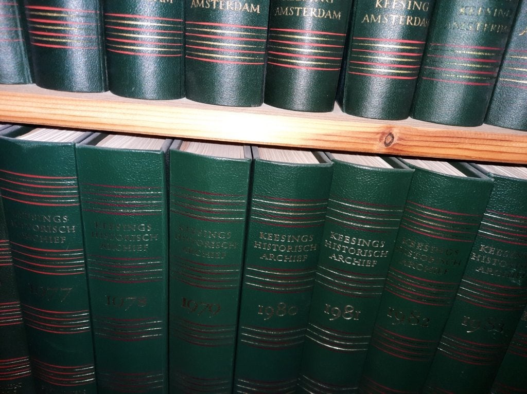 Keesings Historisch Archief, Ophalen, 20e eeuw of later, Zo goed als nieuw, Overige gebieden
