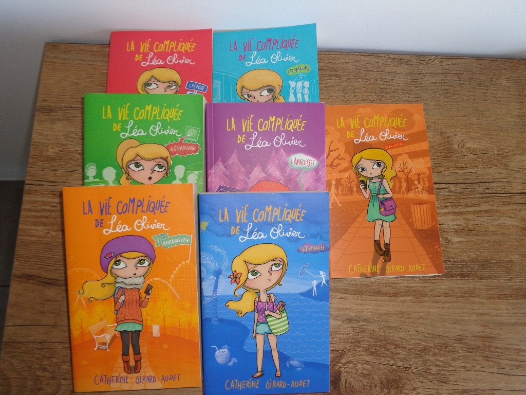 Livres "La vie compliquée de Léa Olivier" - C. Girard-Audet, Livres, Enlèvement ou Envoi, Fiction, Comme neuf, CATHERINE GIRARD AUDREY