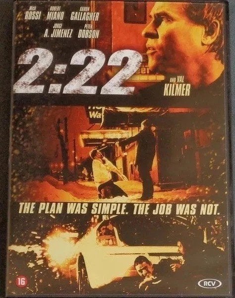 2:22 Dvd Ned Ondertiteling Eng Audio Pal Regio 2, Cd's en Dvd's, Dvd's | Horror, Vanaf 16 jaar, Verzenden, Inclusief doosje, Nederlands