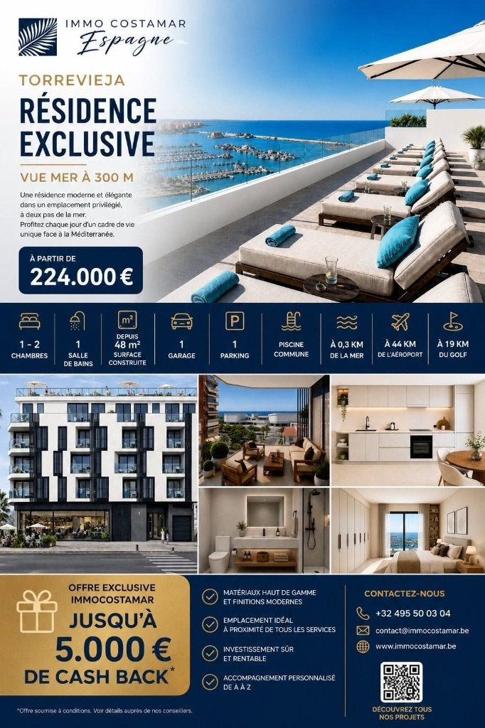 appartement neuf a vendre en espagne