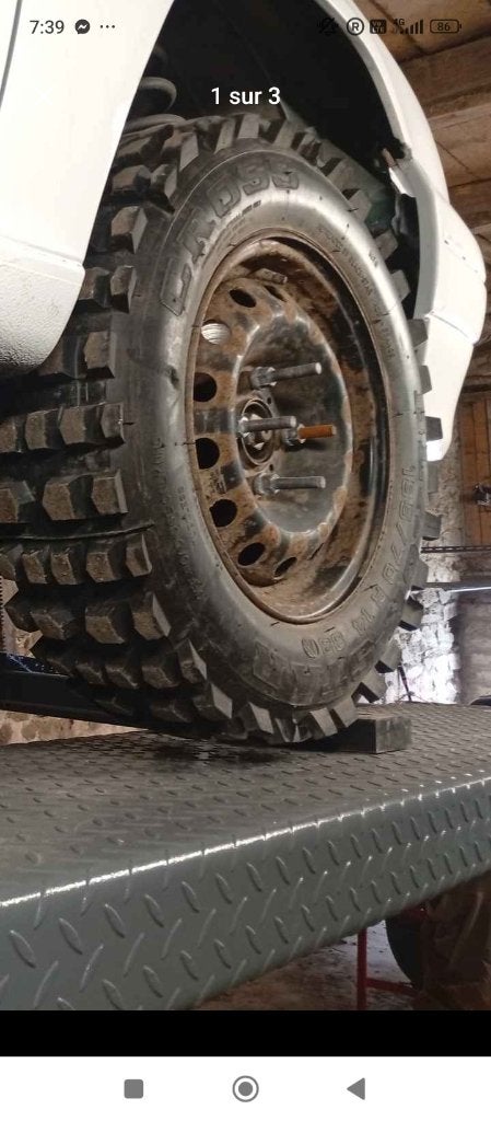 Pneu blackstar autocross 4X4 185/70 R14, Neuf, 14 pouces, 185 mm, Pneu(s)