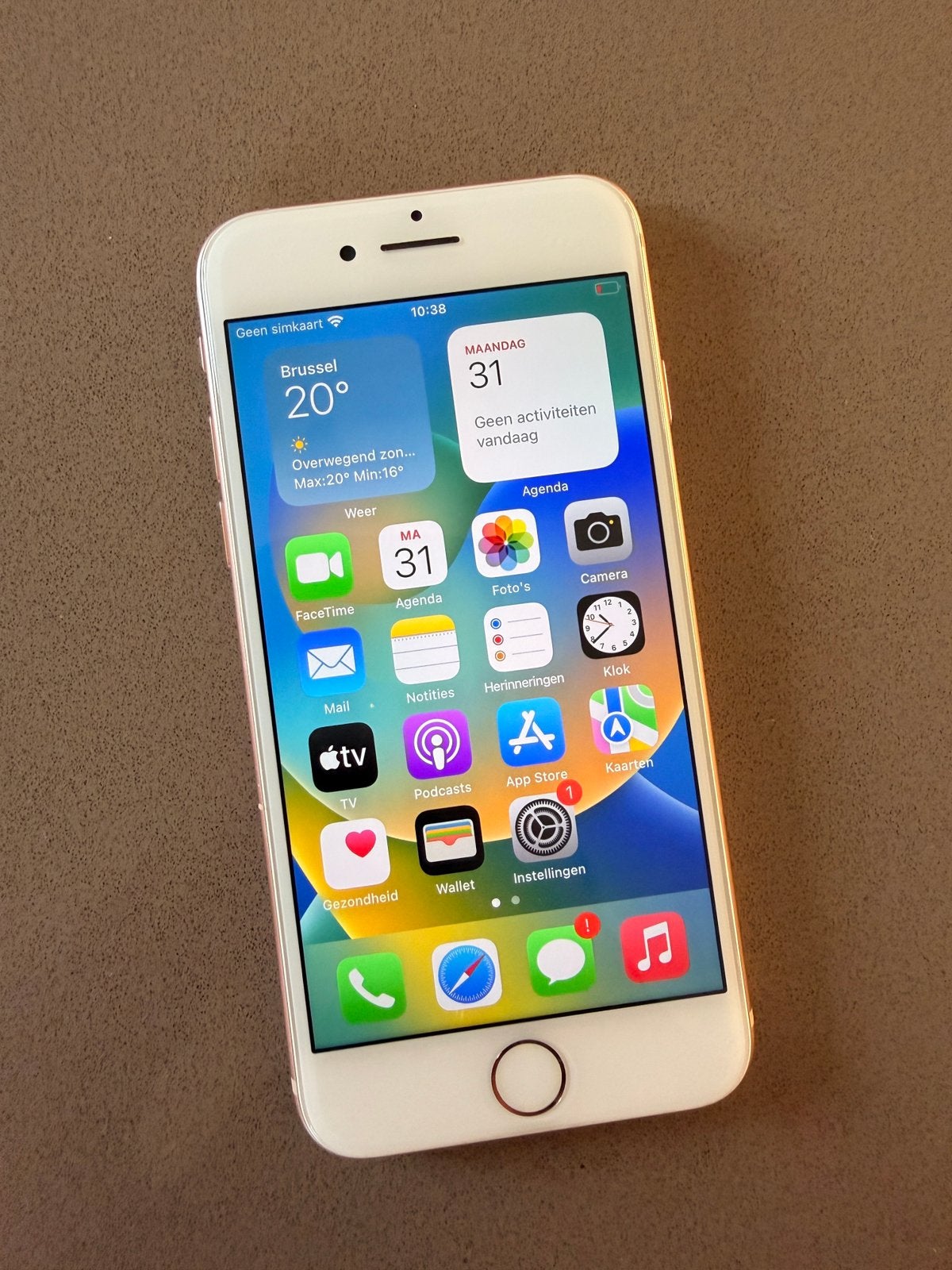iPhone 8 256 GB Gold – zeer nette staat, Gebruikt, IPhone 8, 74 %, Goud