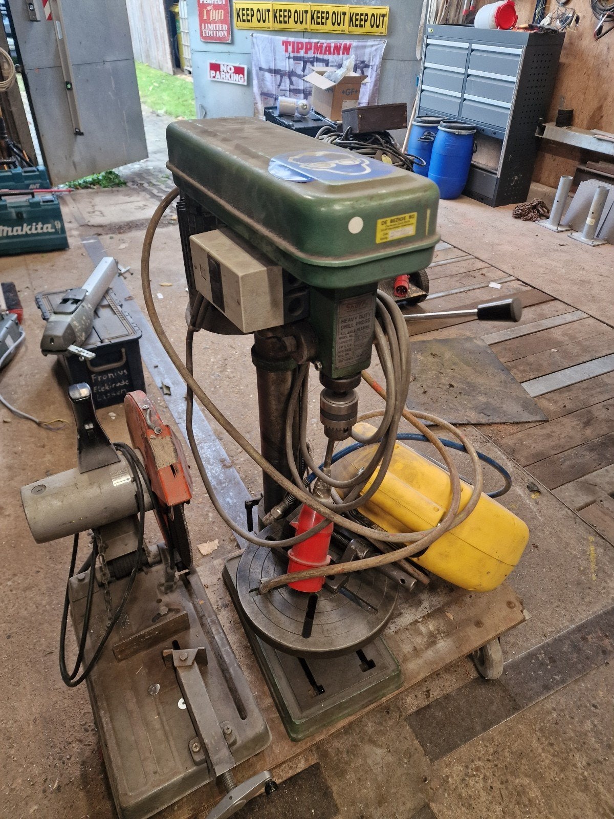 kolomboormachine, Ophalen