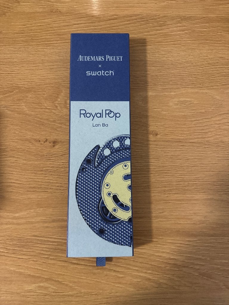 Swatch royal pop, Handtassen en Accessoires, Horloges | Heren, Ophalen, Nieuw, Overige materialen, Swatch