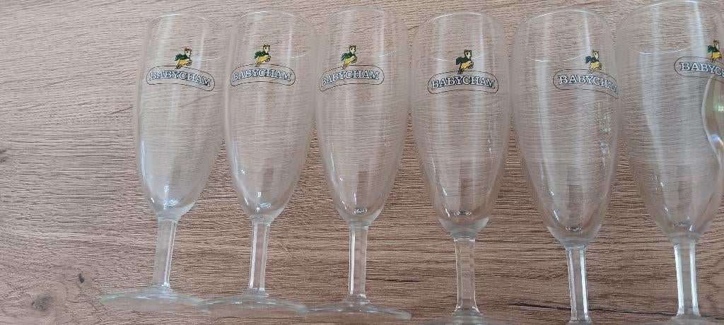 6 Babycham vintage fluitglazen jaren´70, Enlèvement