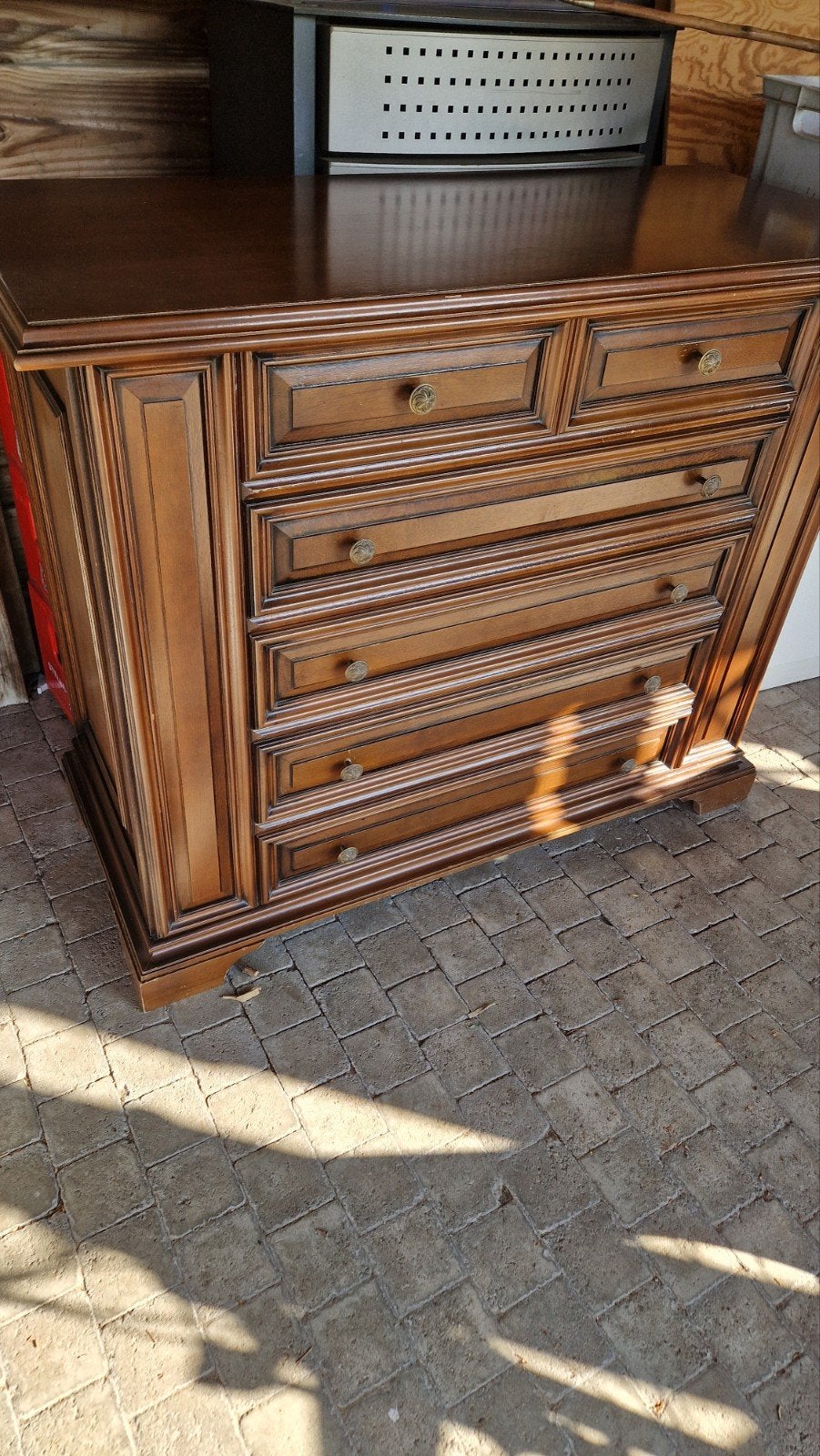ladenkast, massief hout, Huis en Inrichting, Ophalen