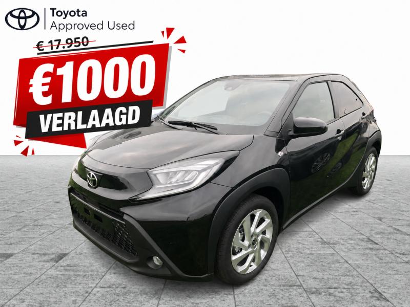Toyota Aygo X Play, Auto's, 4 deurs, Euro 6, 110 g/km, Zwart