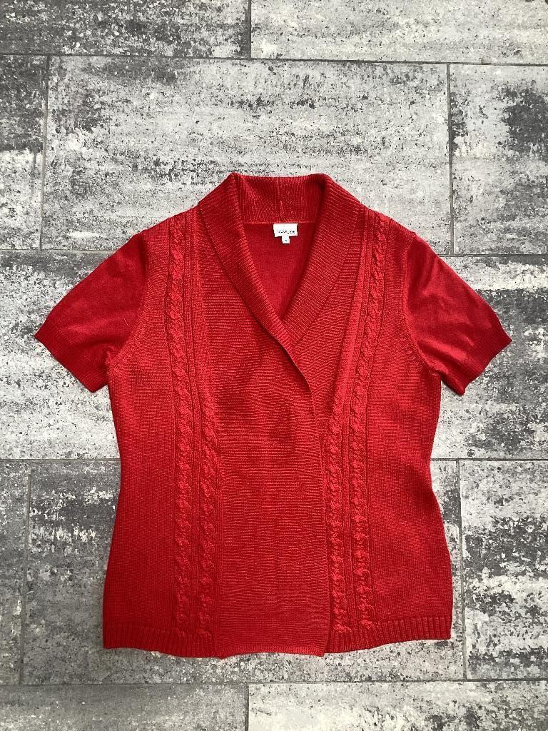 Veste Mayerline M/L, Vêtements | Femmes, Pulls & Gilets, Rouge, Taille 38/40 (M), Enlèvement ou Envoi, Comme neuf