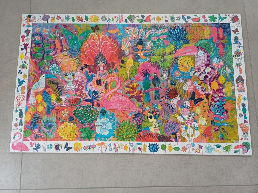 Joli puzzle Djeco 200 pièces, Enlèvement ou Envoi, Enfants
