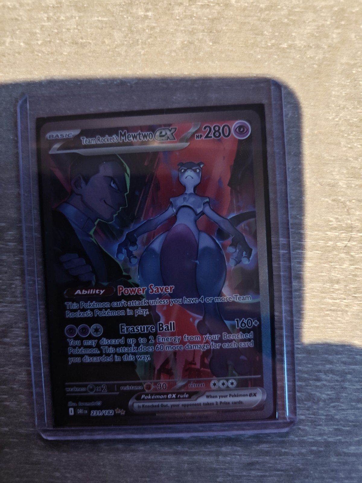 Team rocket's mewtwo ex, Ophalen