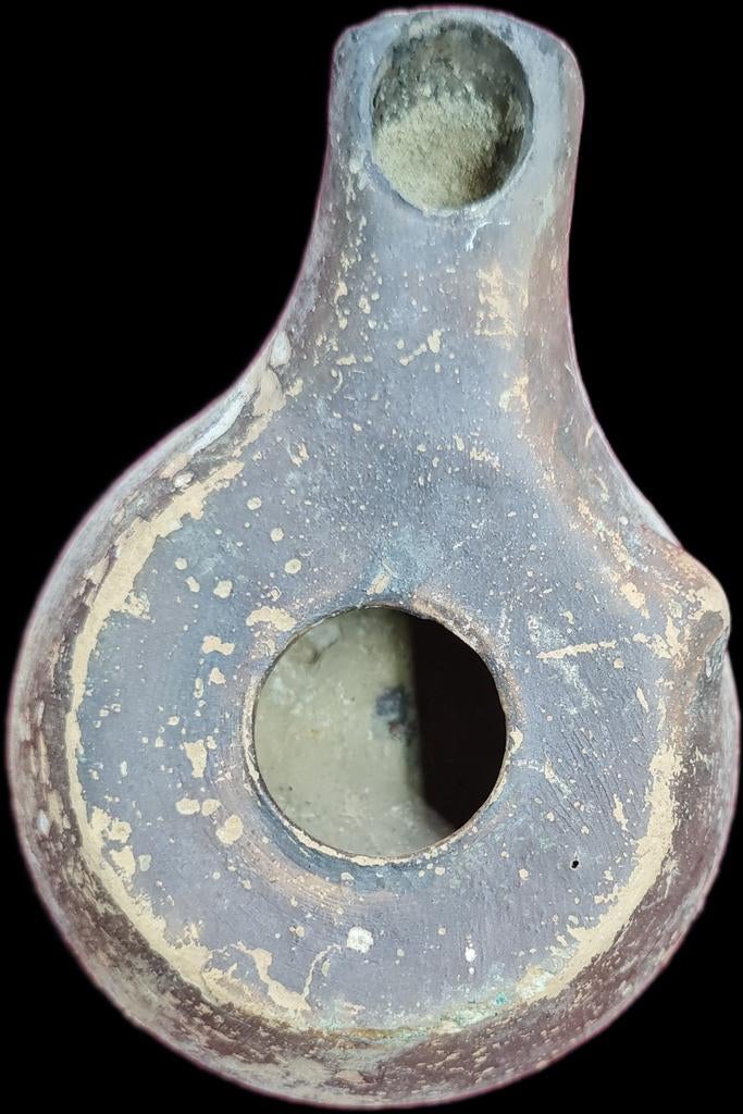 Romeinse aardewerk  olielamp, Ophalen of Verzenden