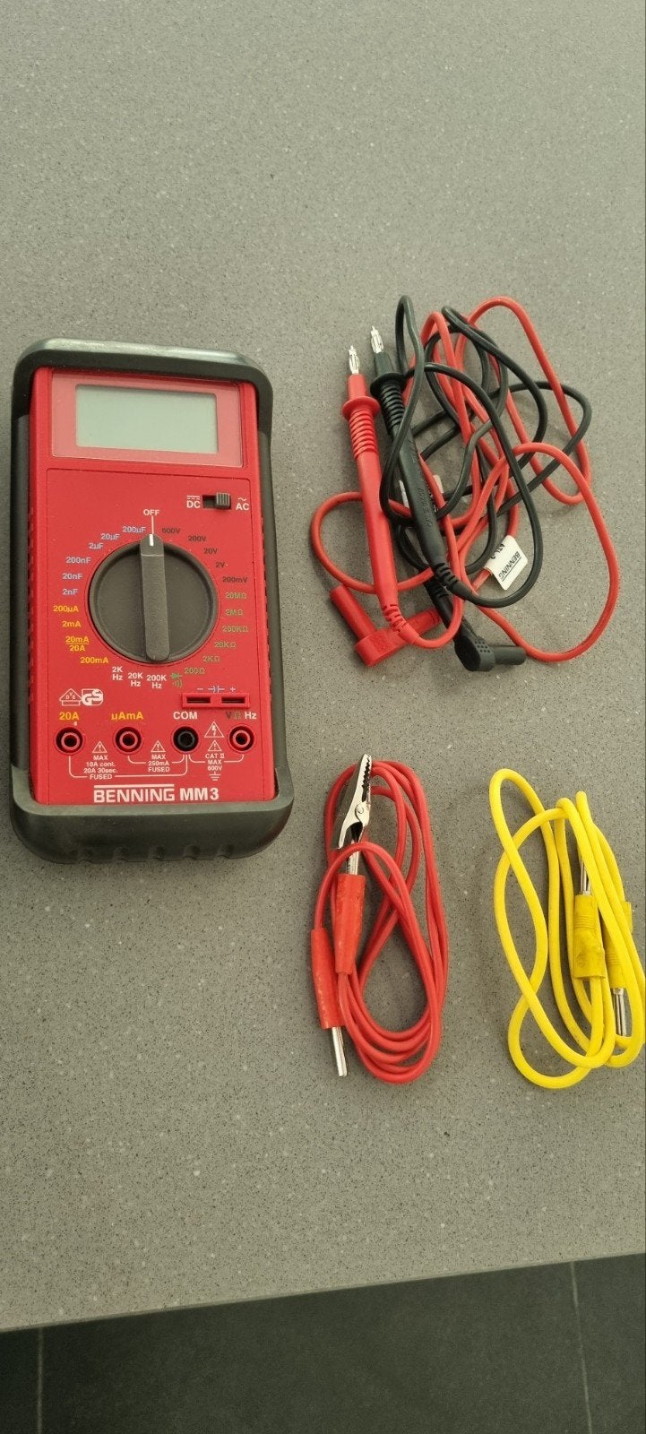 multimeter benning mm3, Ophalen of Verzenden, Multimeter