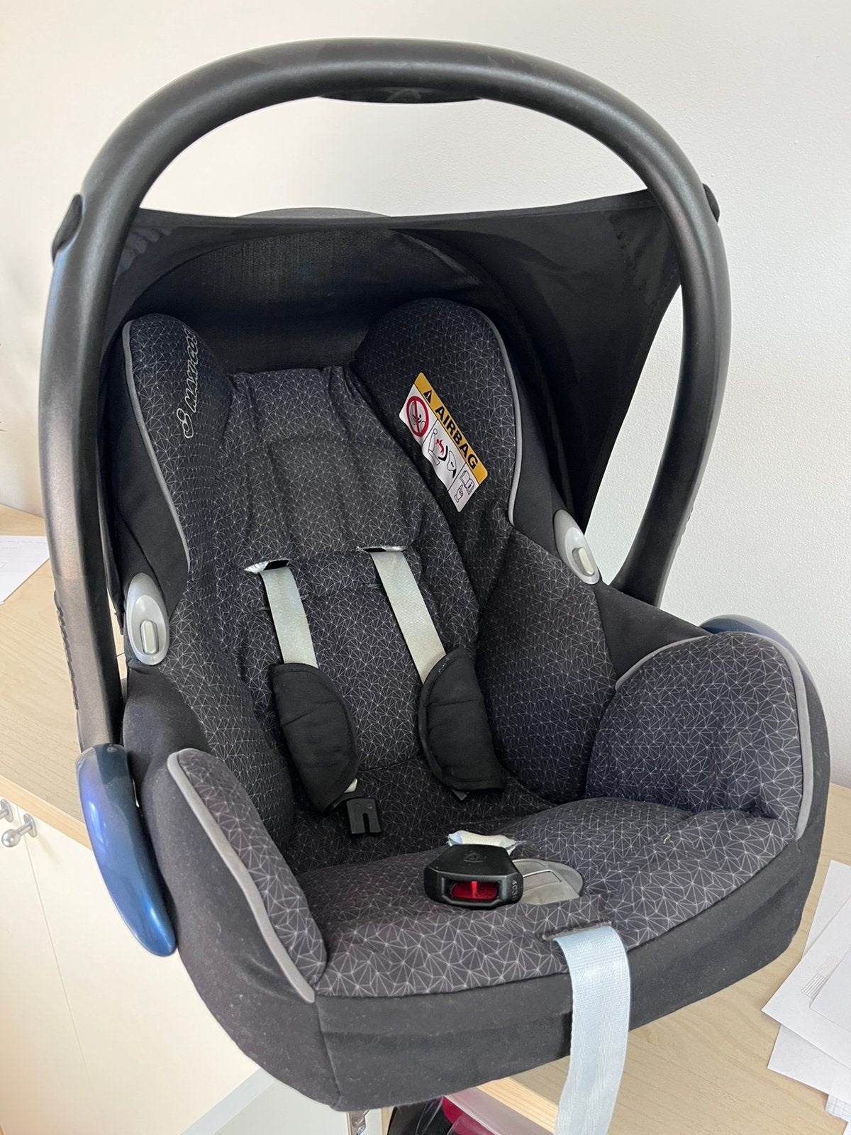 Maxicosi cabriofix met verkleinkussen, Kinderen en Baby's, Autostoeltjes, Ophalen, Gebruikt, Maxi-Cosi
