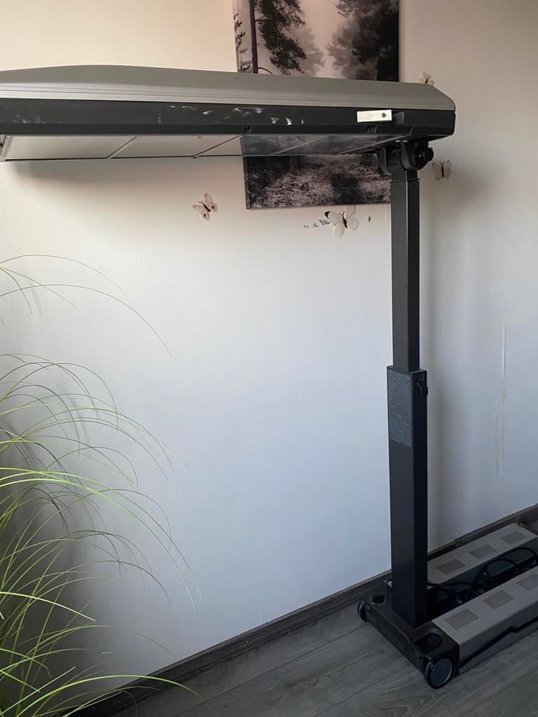 Mobiele zonnebank, Ophalen, Gebruikt, Zonnebank enkelzijdig