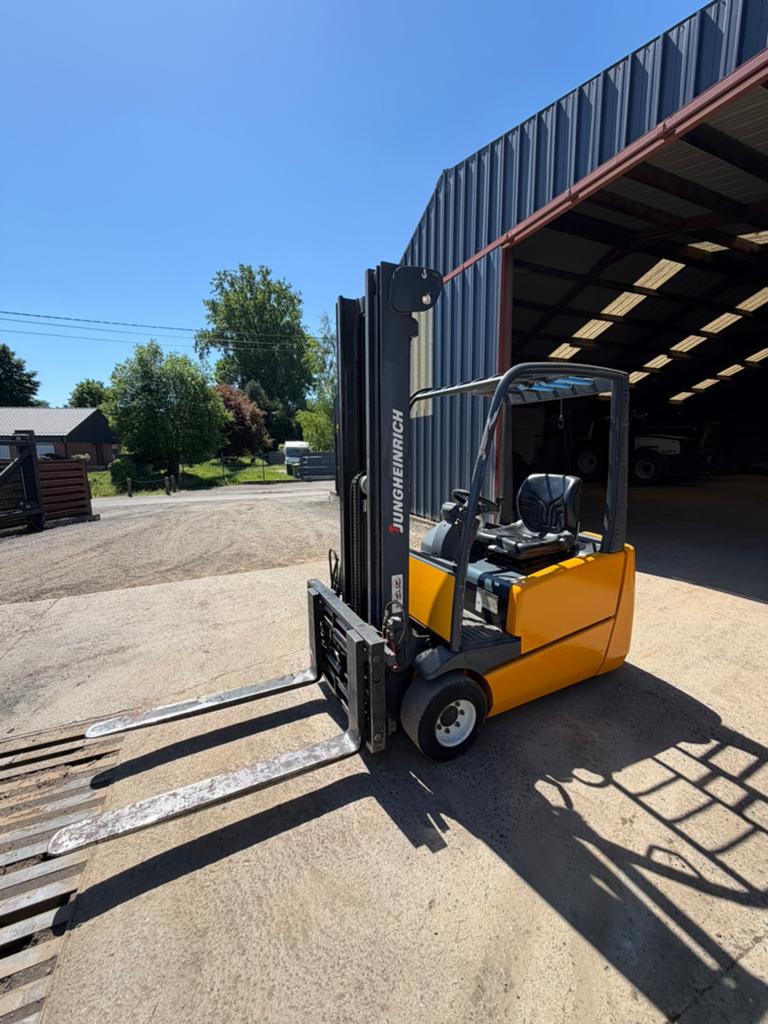 Chariot elévateur, heftruck jungheinrich, Articles professionnels, 1000 à 2000 kg, Enlèvement ou Envoi, Électrique, Chariot élévateur