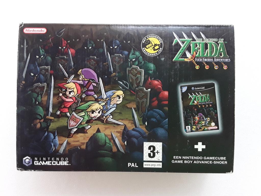 ZELDA FOUR SWORDS ADVENTURES big box nintendo gamecube nieuw, Enlèvement ou Envoi