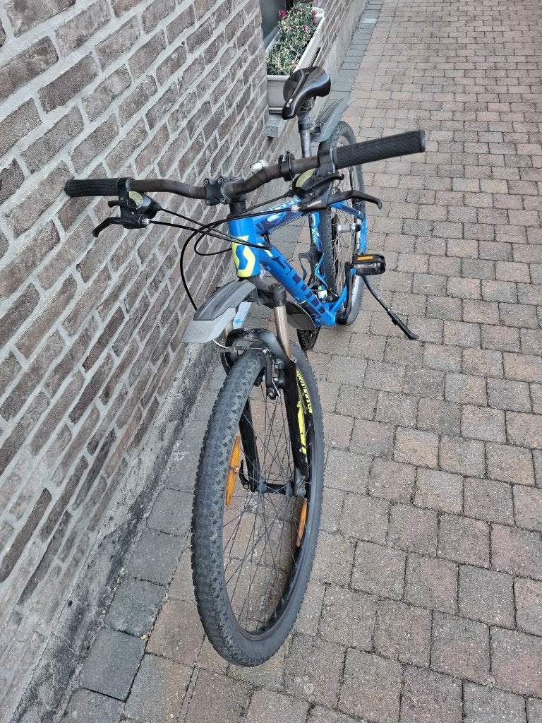 Mountainbike te koop, Fietsen en Brommers, Ophalen, Minder dan 10 versnellingen, Gebruikt, Velgrem