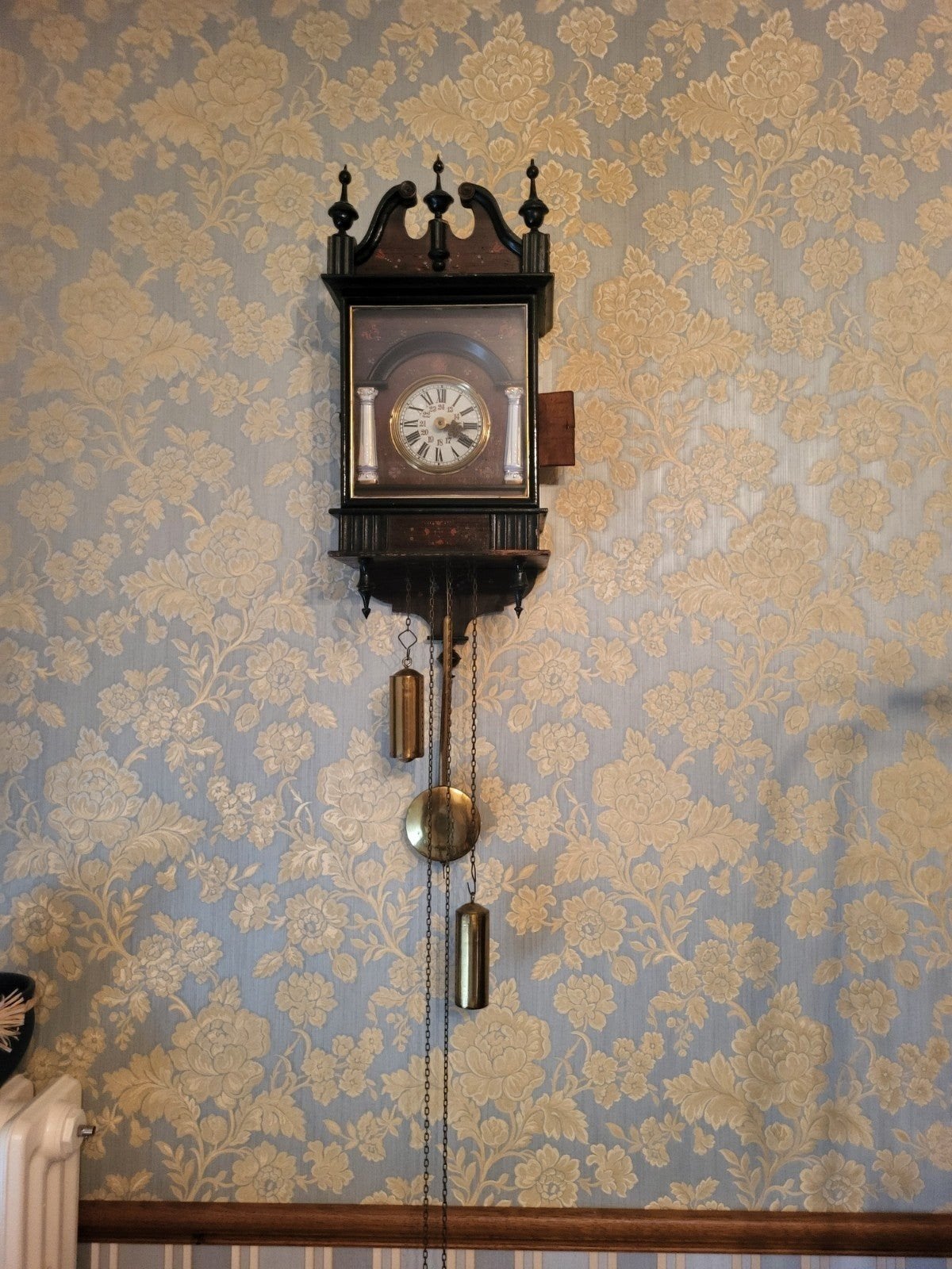 Oude klok, Ophalen