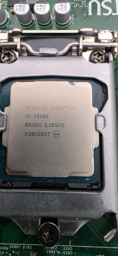 Cpu i5-10500 van de 10de generatie 6 core moederbord en koel, Computers en Software, Processors, Ophalen of Verzenden