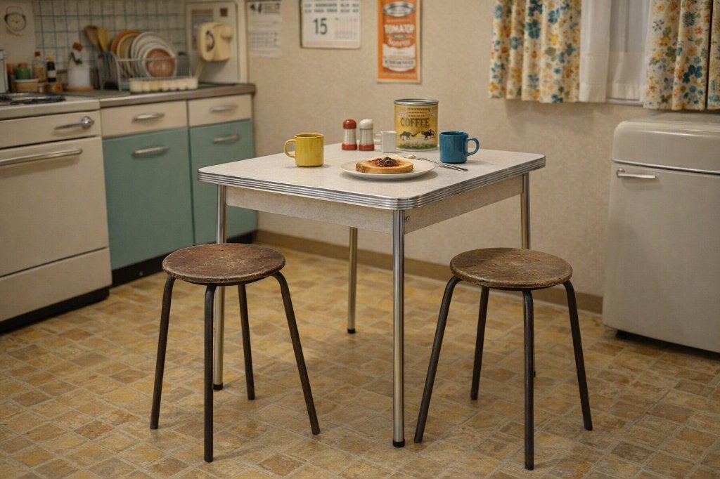 2 oude vintage krukjes barkrukken, Huis en Inrichting, Ophalen