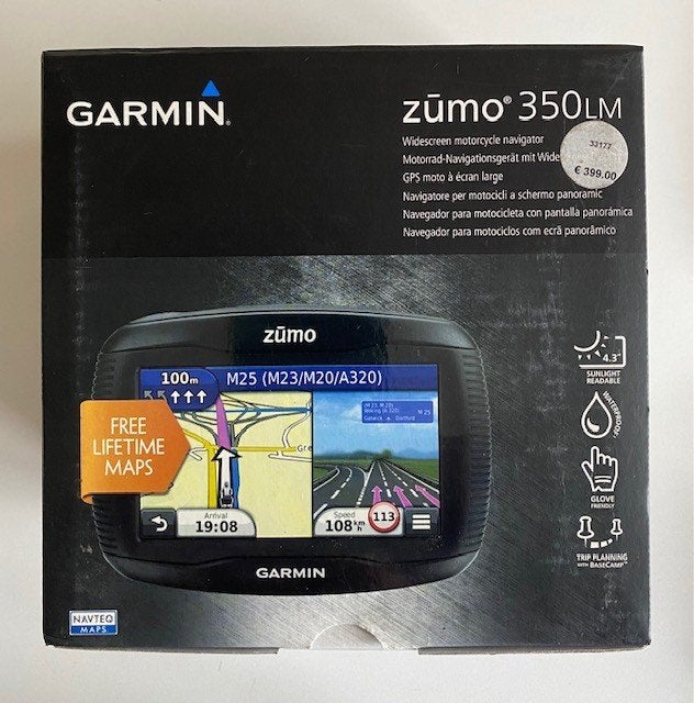 Garmin Zumo 350 LM, Motoren, Ophalen, Zo goed als nieuw
