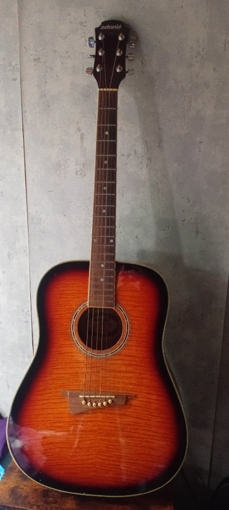 accoustische gitaar, Muziek en Instrumenten, Snaarinstrumenten | Gitaren | Akoestisch, Ophalen of Verzenden, Zo goed als nieuw