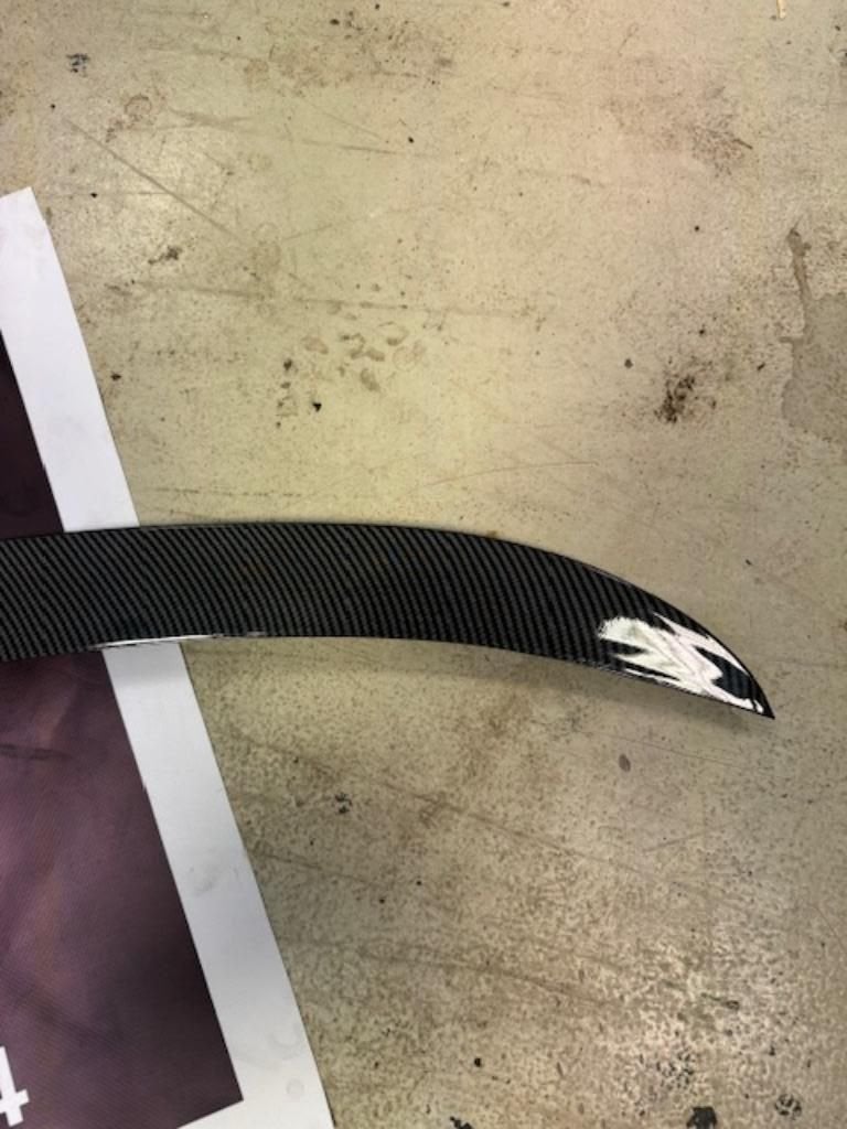 Mercedes GLC Coupe W253 Achterspoiler Carbon AMG, Haillon arrière, Utilisé, -, -