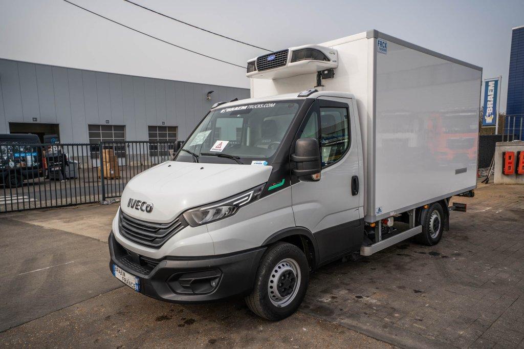 Iveco Daily 35S14 -CNG +LECAPITAINE+CARRIER+DHOLLANDIA, Autos, Euro 6, Entreprise, Iveco, Air conditionné