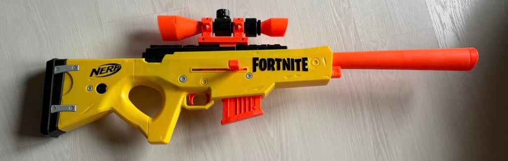 Nerf Fortnite Sniper + darts, Ophalen, Zo goed als nieuw