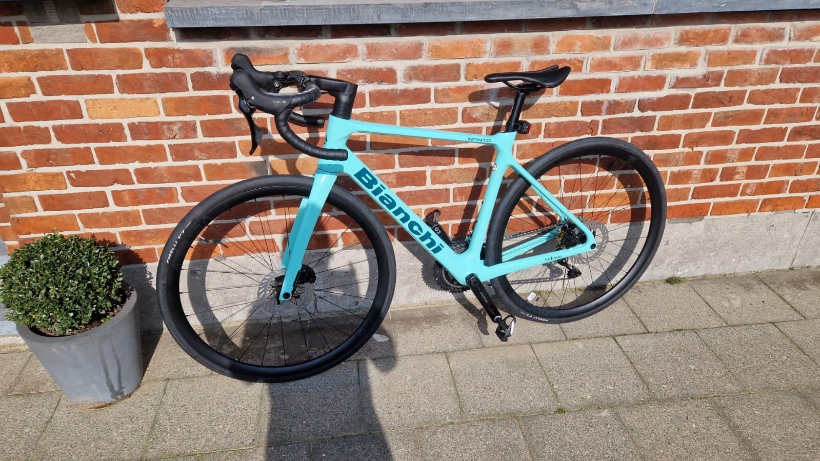 bianchi infinito shimano 105 maat 52, Ophalen, Zo goed als nieuw, Carbon