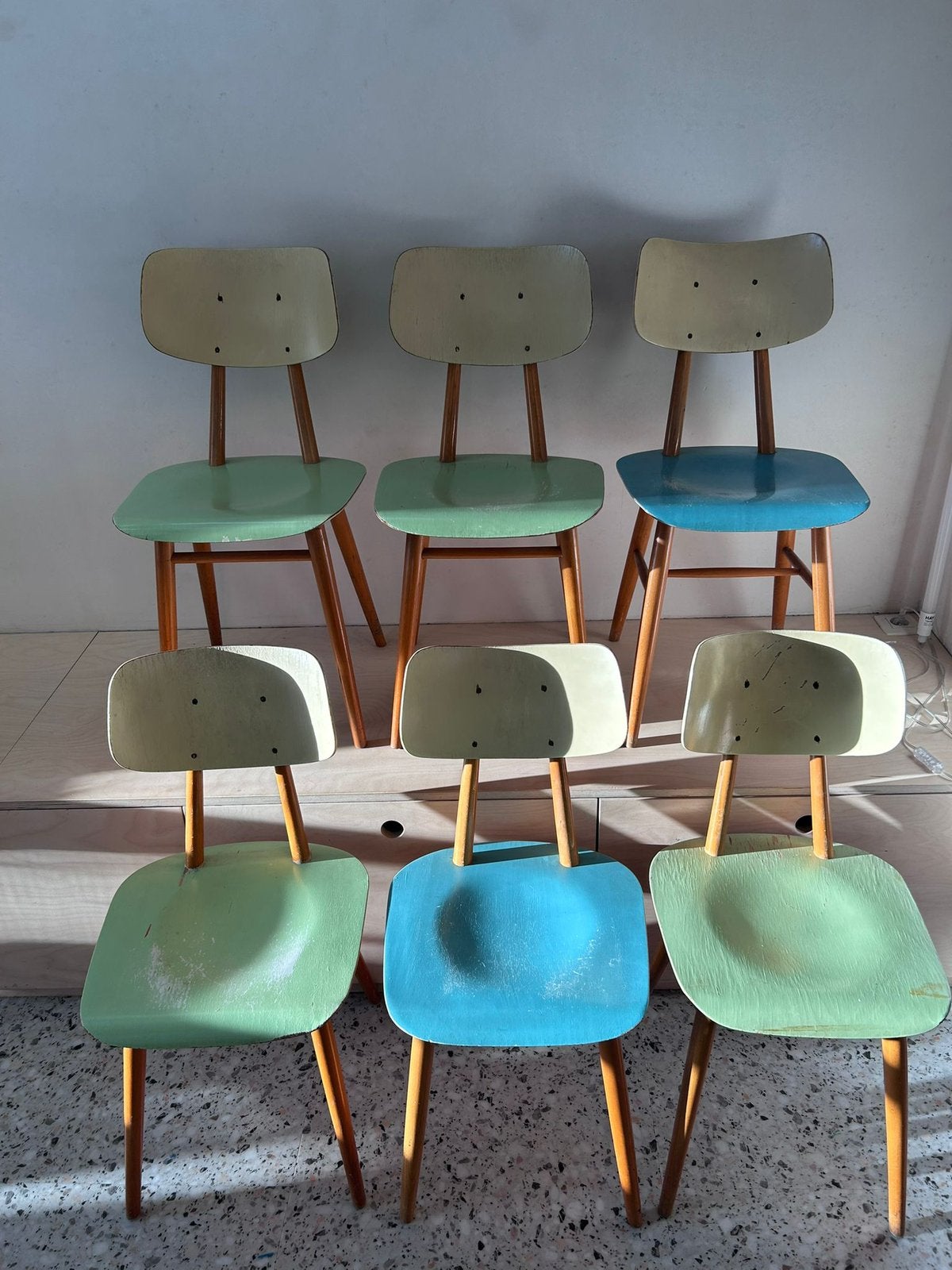 Vintage TON stoelen, Enlèvement, Utilisé
