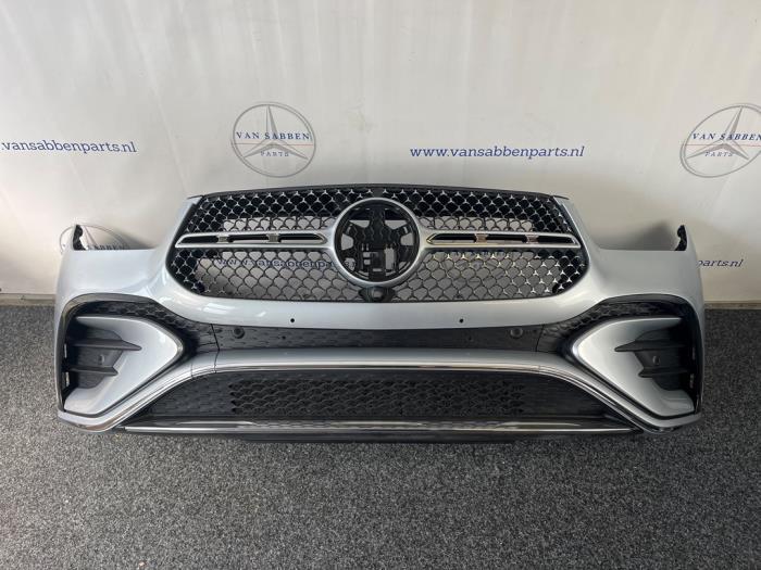 Voorbumper van een Mercedes GLE (922), Gebruikt, -, Bumper, -