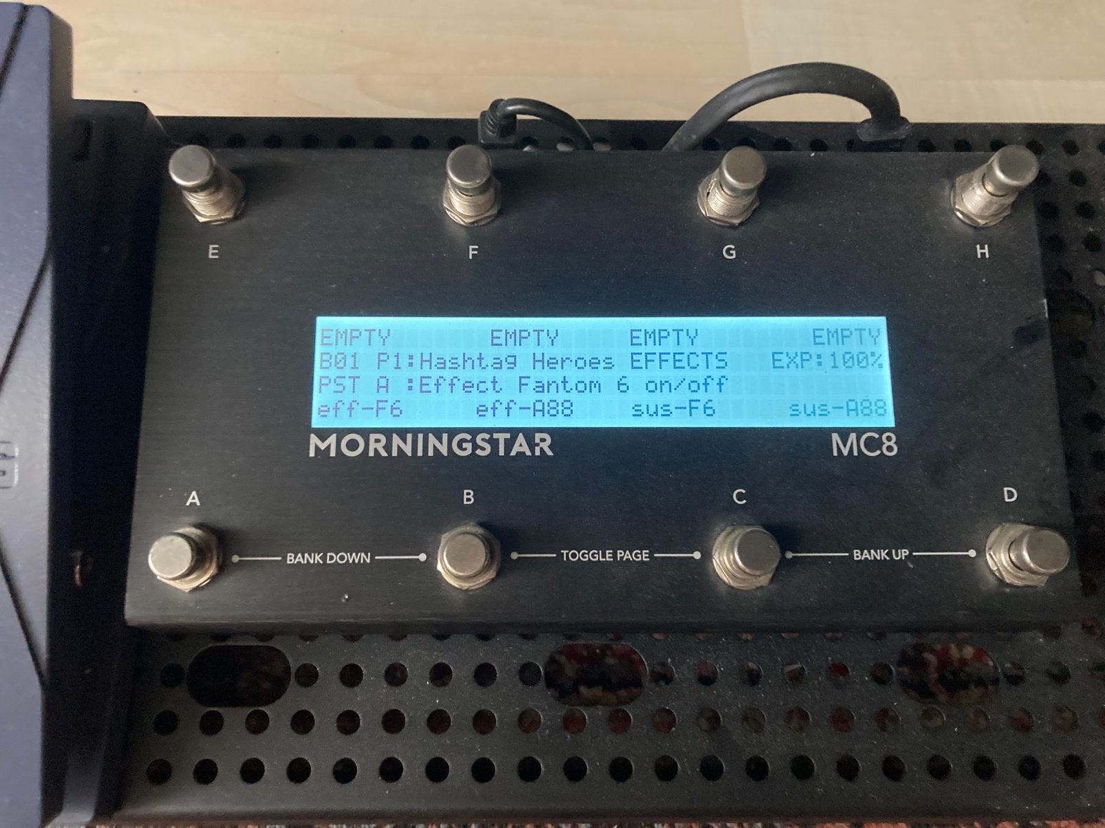 Morningstar MC8, Ophalen of Verzenden, Zo goed als nieuw