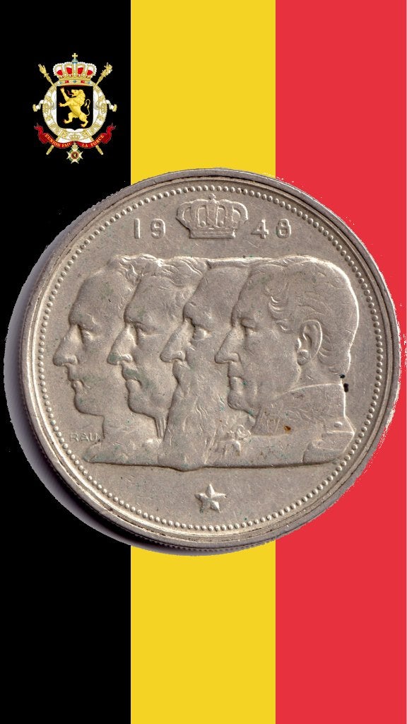 100 francs 1948 VL (FRAPPE MÉDAILLE - rare) - Prince Karel, Timbres & Monnaies, Monnaies | Belgique, Monnaie en vrac, Argent, Argent