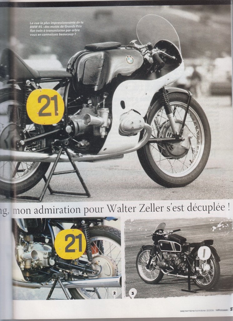 Moto BMW RS 500 type 256 compétition collection, Envoi, Utilisé