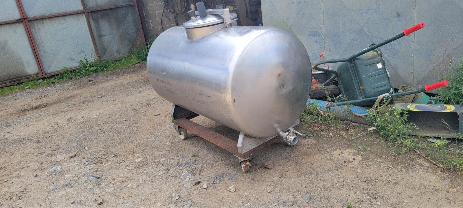 Cuve inox, Articles professionnels, Agriculture | Outils, Élevage, Technologie laitière