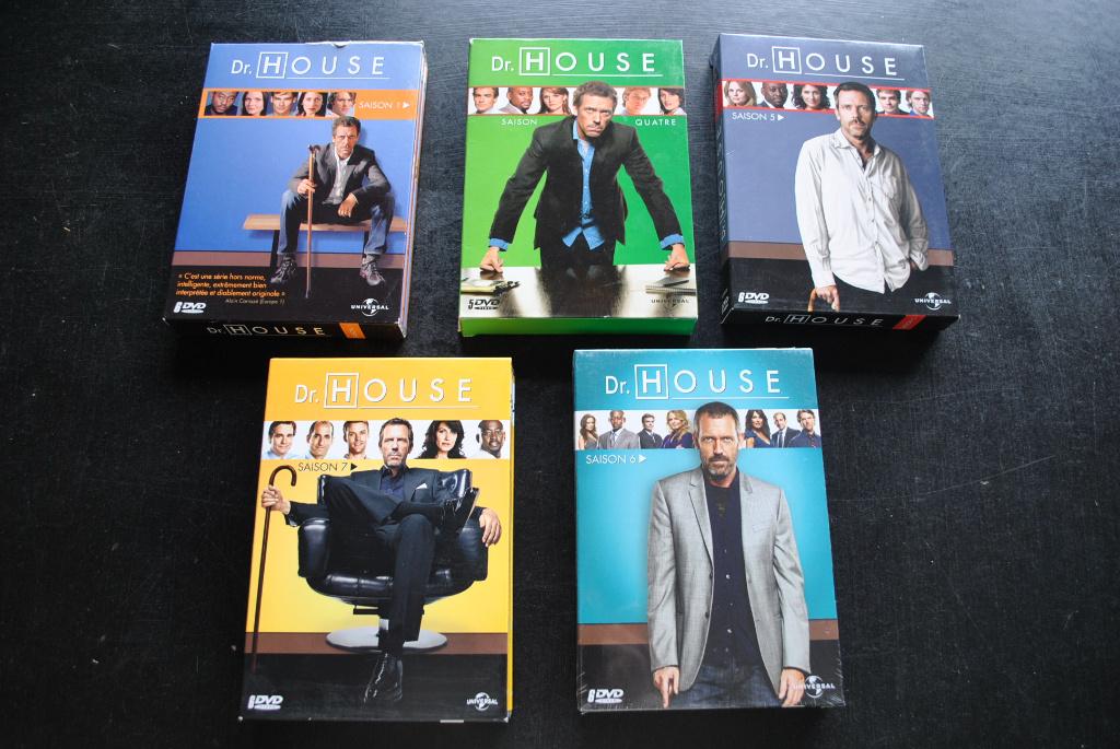 Intégrale DVD Dr. HOUSE Saison 1 - 4 - 5 - 6 (NEUF) - 7, Enlèvement ou Envoi, Utilisé, Autres genres