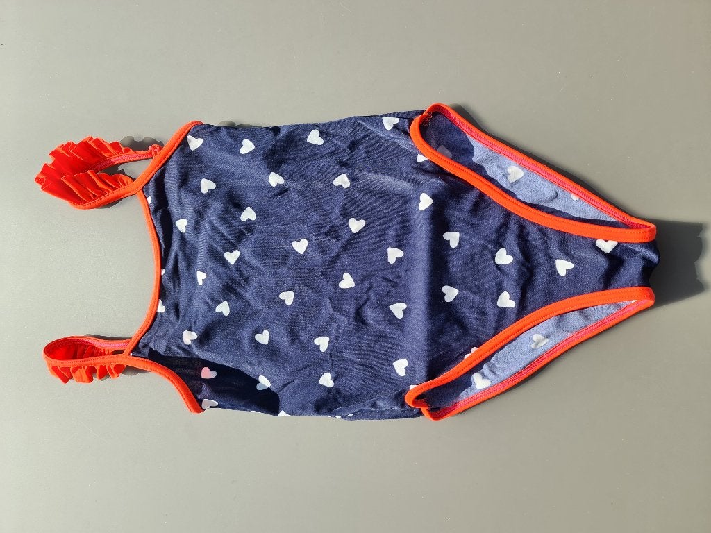 bikini, zwembroek, badpak met hartjes, CA, 122, Ophalen, Zo goed als nieuw