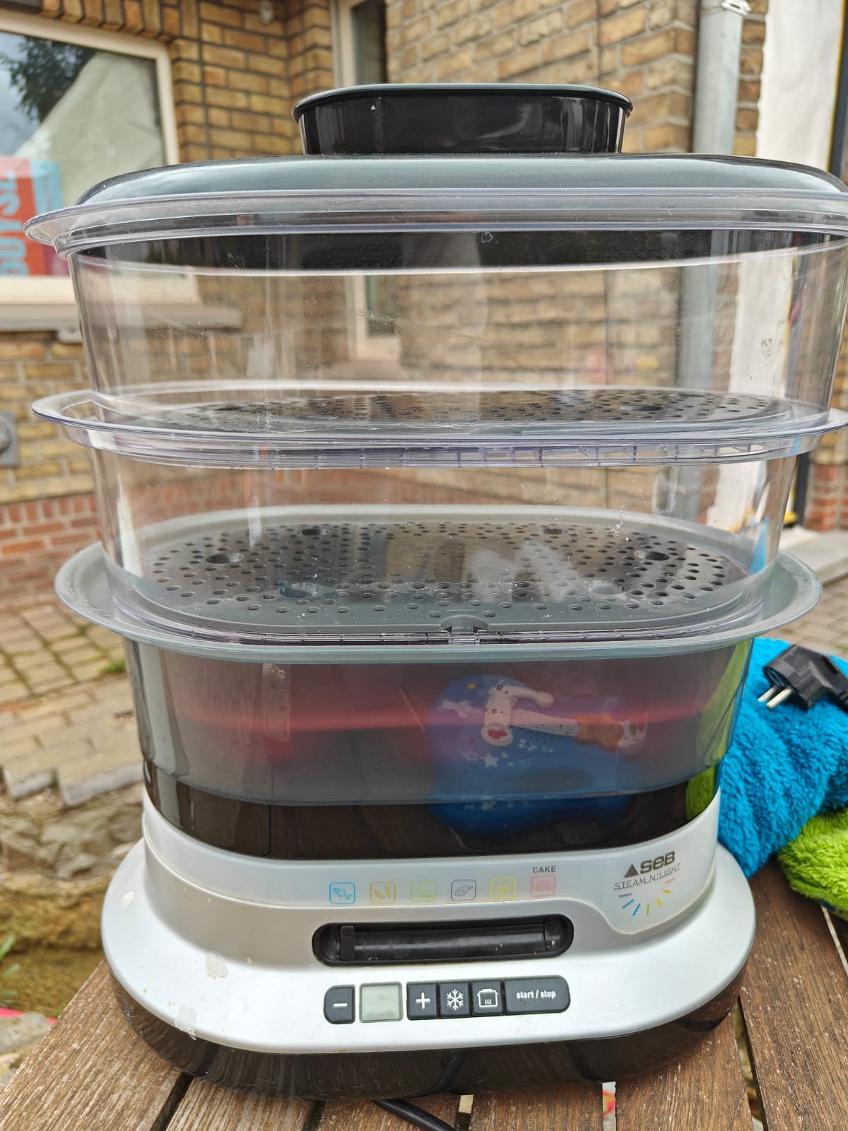 Steamer, Ophalen, Zo goed als nieuw