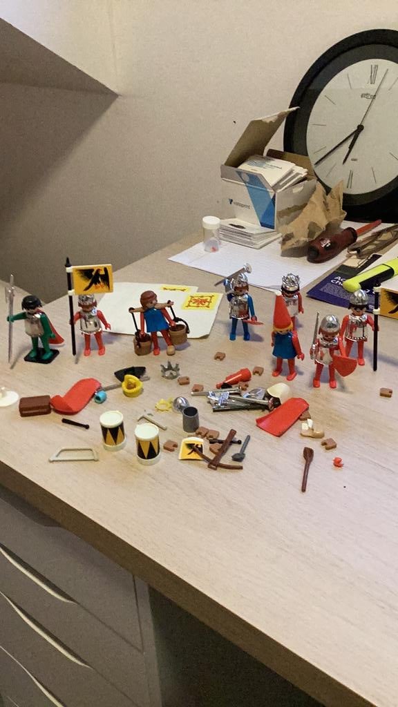 Playmobil set ridders, Ophalen of Verzenden, Zo goed als nieuw