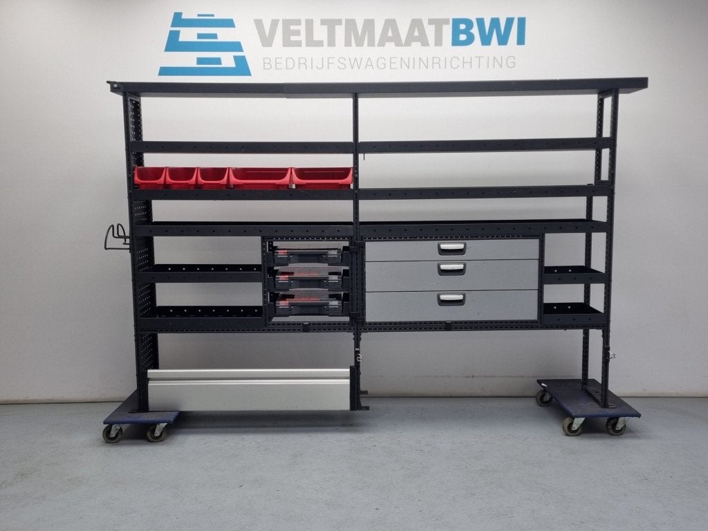 Modul-System bedrijfswagen inrichting